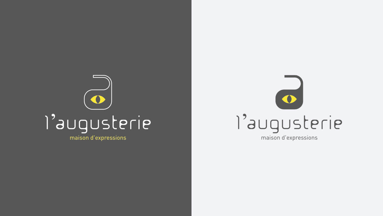 augusterie, création logo