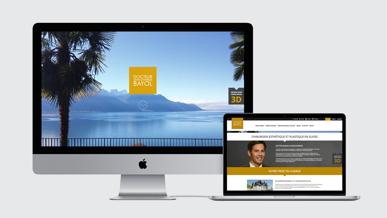 DOCTEUR JEAN-CHARLES BAYOL, WEBDESIGN