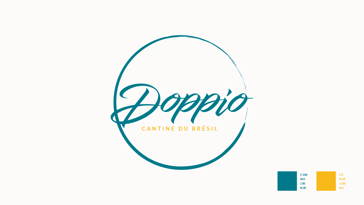 Création Logo Doppio