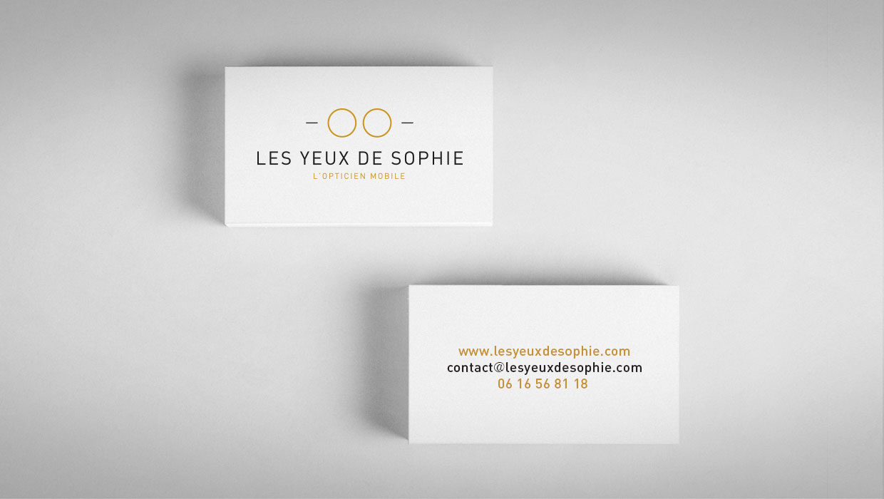 LES YEUX DE SOPHIE, CARTE DE VISITE