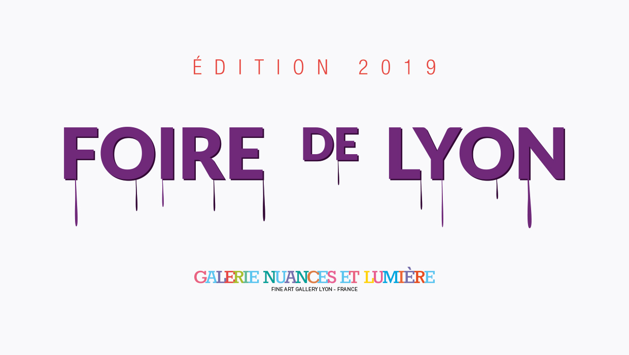 galerie nuances et lumière, Foire de Lyon 2019