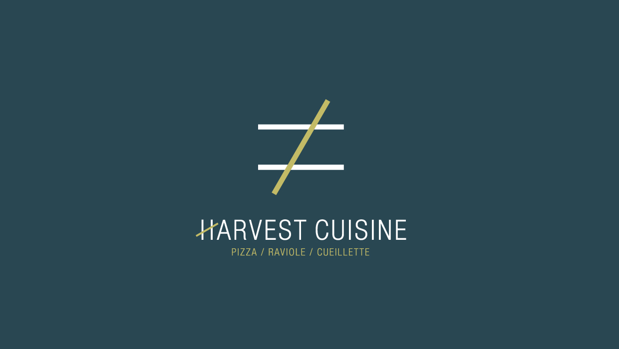 HARVEST, RESTAURANT, CRÉATION LOGO