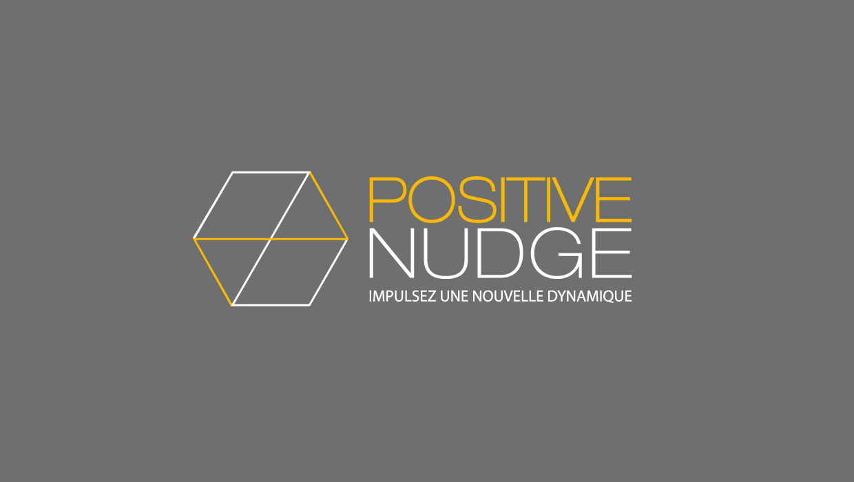 positive nudge, création graphique