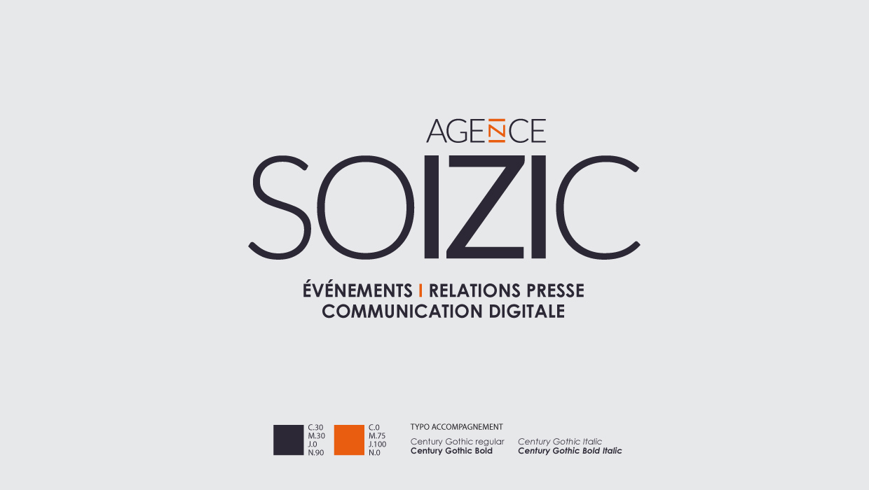 AGENCE SOIZIC, CRÉATION LOGO ET UNIVERS VISUEL