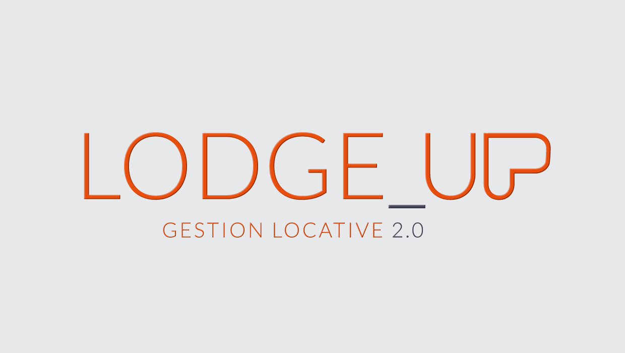 LodgeUp, gestion locative 2.0, création charte graphique