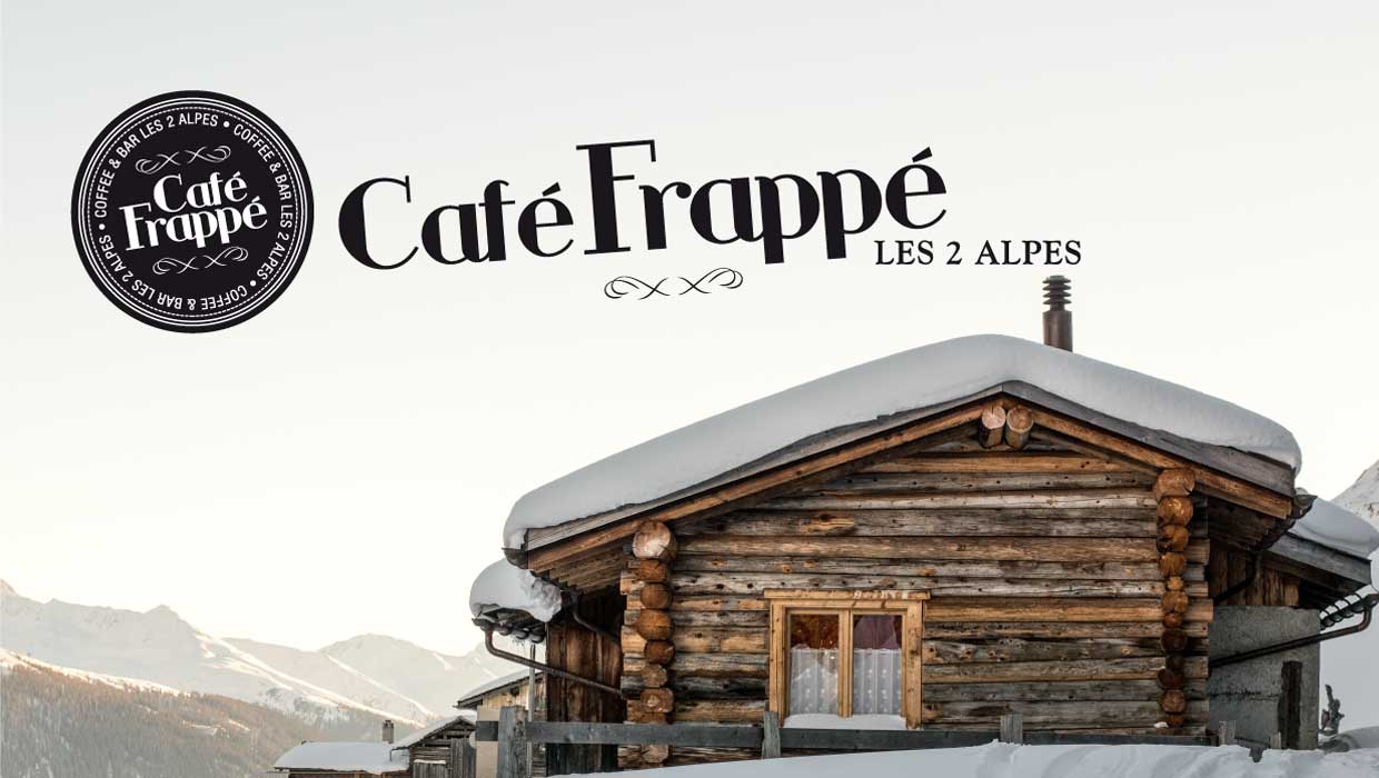 café frappé 2 alpes, logo