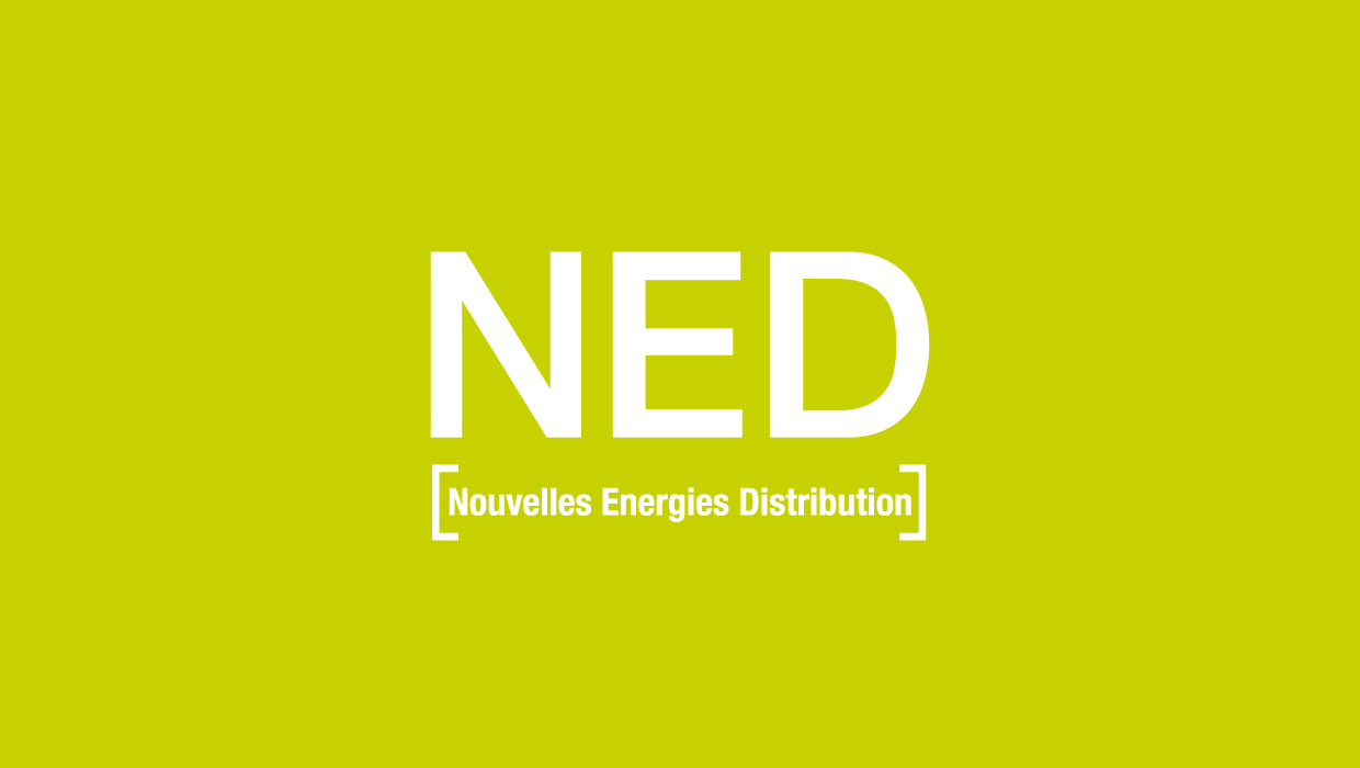 NED, nouvelle énergie Distribution, création identité de marque