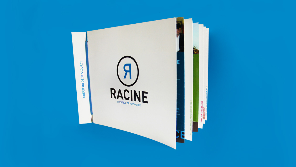 Racine, création identité graphique